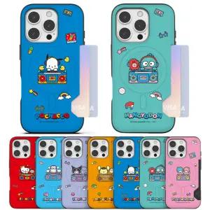 갤럭시 S25 S24 S23 플러스 울트라 맥세이프 케이스 정품 산리오 뮤직 2장 카드수납 범퍼케이스