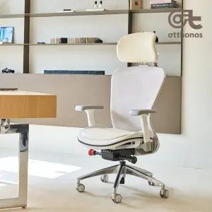 [오토노스]TX380 리닛플러스 고급 실리젠 가죽 사무용의자 컴퓨터 책상의자