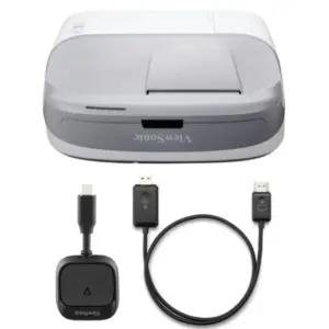 뷰소닉 빔프로젝터 레이저 3300안시 초단초점 미러링