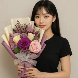 비누 꽃다발 실크플라워 드라이플라워 졸업 졸업식 어린이집 특별한날 여자친구 선물 향기