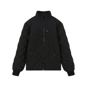 [버커루]남성 어깨배색 튜브 다운점퍼(B214DW410P)