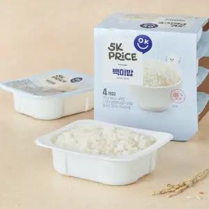 5K프라이스 백미밥 180g*4개