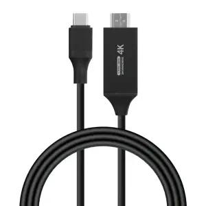 C타입 미러링 케이블 ST-MC100 3M 4K HDMI/TV연결선/스피커연결선/TV케이블/영상케이블/PC케이블