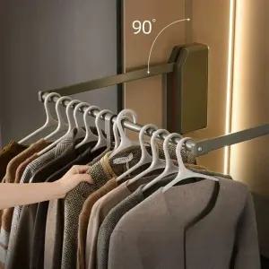 옷걸이행거 수납형 옷걸이 행거 스탠드 풀다운 승강식 리프트