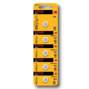코닥 MAX CR2032 3V 리튬 코인건전지 5알