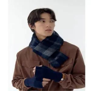 [갤러리아] [헤지스ACC] HJMU5F312N2 네이비 체크 울 머플러