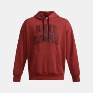 언더아머 남성 UA 아이콘 헤비웨이트 테리 오버사이즈 후디 1386549-840