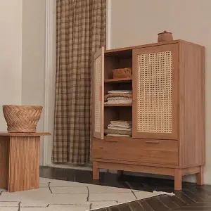 원목 수납장 거실 침실 빈티지 다용도수납장