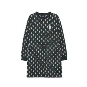 MLB 여성 클래식 모노그램 자카드 오버핏 원피스 A5 3FOPM0134 43CGS