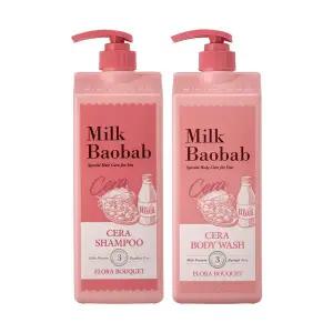 세라 샴푸1.2L+바디워시1.2L 플로라부케