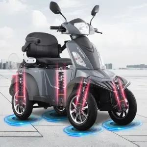 노인 전동 스쿠터 어르신 4륜 전동차 사륜 전기 오토바이 장애인 바이크