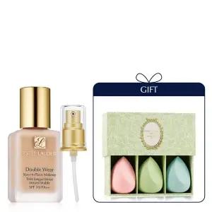 갤러리아 [단독] 에스티 로더 더블웨어 파운데이션 세트 (+퍼프 3종 증정)