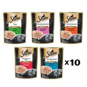 고양이 참치 주식용 쉬바 파우치 70g X10 선택 습식