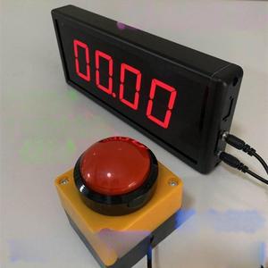 숫자 카운트 스톱워치 3인치4자리무음형전원연결초 박수 경기 2 초 밀리초분 머 게임 체육