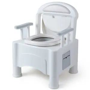휴대용변기 이동식 노약자 환자 간이 간병 배변의자 변기의자 좌변기 배변용품