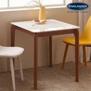 메사 올리브 통세라믹 고무나무 원목 2인용 식탁(의자 미포함)