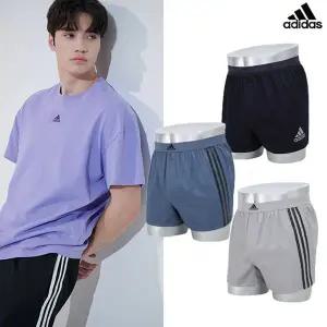 아디다스 이월 퍼포먼스 베이직 남성 면 트렁크 3종세트 택일
