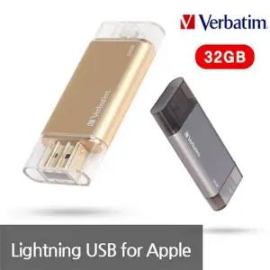 멜코 MFi인증버바팀 애플 8핀 라이트닝 OTG i-drive USB 32G(VB498 32)