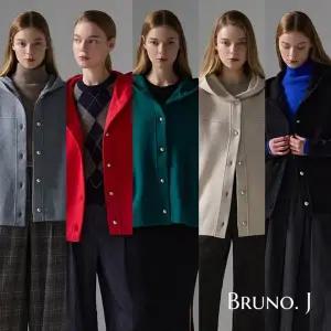 [NS홈쇼핑]MD추천템) 브루노제이 후드 니트 재킷[35448654]