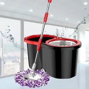 스핀업 회전걸레 통돌이 막대 극세사-회전밀대걸 GWM 청소용품 물걸레 물걸래청소기 물청소기 밀