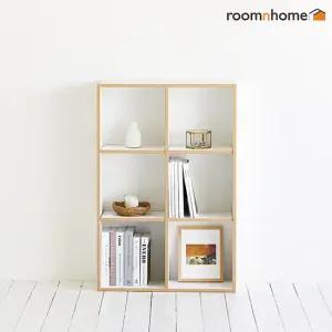 [룸앤홈] 데일리책장(3단6칸) /교구장 /조립식서랍장