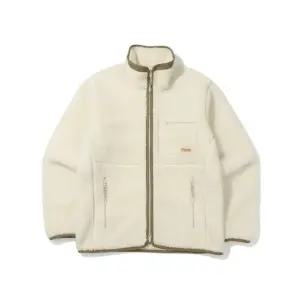 자켓 JQS K4323EFJ91IVR 에센셜 스텐넥 플리스 자켓