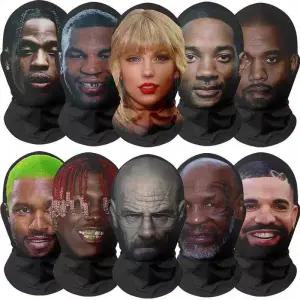 망사가면 특별한 얼굴망사 코스튬 복면가왕