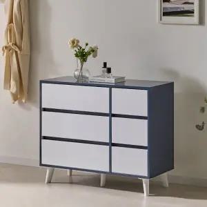 [히트가구] G1491 다용도 3단 서랍 수납장 900 3colors (착불)