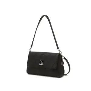 [NS홈쇼핑]DCBA5F451 닥스 블랙 아가일 패턴 소가죽 플랩형 숄더백[35487326]