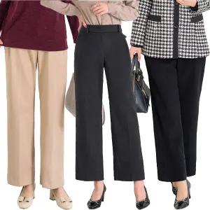 [엄마옷 로즈맘] 민송모직터치정장바지