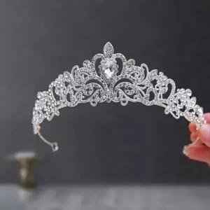 (큰손할인) 웨딩티아라 신부 사진촬영 왕관 파티 웨딩-WFH9PZS