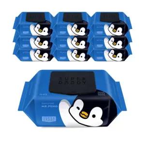 슈퍼대디 시그니처 미스터펭 블루 77g 물티슈 70매 10팩