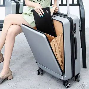 [콩심팥심]슈트 포켓 여행용 캐리어 20인치 24인치