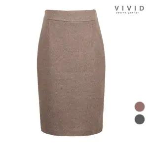 VIVID 여성 탐탐 겨울정장 울스커트