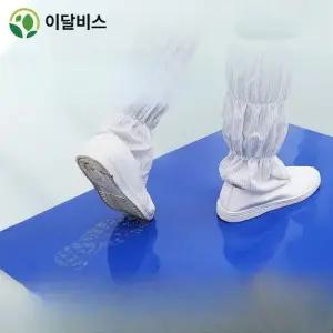 신발 바닥 찍찍이 먼지 접착 정전기방지 작업실 구두 뒷꿈치 바닥패드 구두미끄럼방지패드