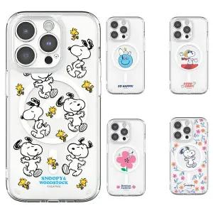 아이폰17 16 15 14 13 12 프로 맥스 맥세이프 케이스 정품 스누피 시즌3 카메라풀커버 2배자력