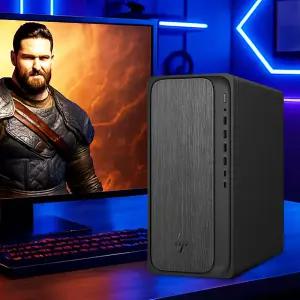 HP 옴니데스크 인텔 U7-265 D5 32GB 1TB FreeDOS 듀얼모니터 미니타워 M03-0028KR-U7 RTX3060 사무 업무 그