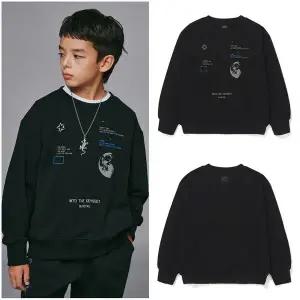 갤러리아 [블루테일] AZH7TS01BK 아크라인 블랙 맨투맨 티셔츠