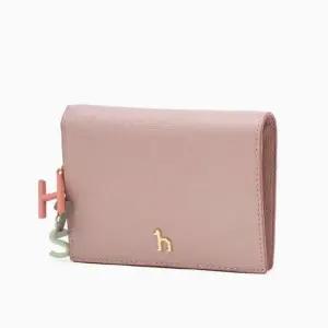 [NS홈쇼핑][헤지스ACC] HIWA5F623P2 핑크 참장식 소가죽 반지갑[35491202]