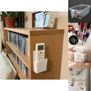 볼펜 리모컨 거치대 리모콘 정리함 보관함