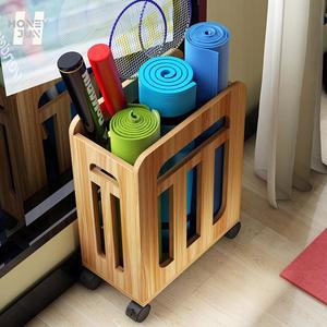 요가 정리함 라켓 보관함 바퀴 이동식 보관 카트 매트