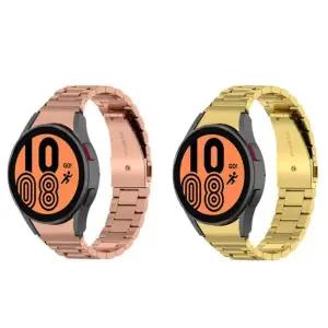 [골드스마일]스트랩줄 갤럭시워치4 전용 링크메탈 원터치버클