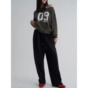 [에잇세컨즈] 저지 스티치 와이드 팬츠 - 네이비 (125X21MB1R)