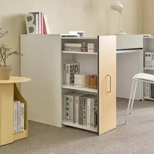 [우아미]아소 슬라이딩 틈새 수납장 300x615x624