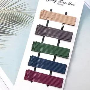 [콩심팥심]에쉬 40P 세트 실핀 유광 컬러