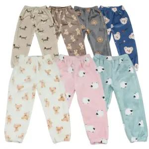 아동 수면 잠옷 바지 겨울 파자마 극세사 초등학생 어린이 주니어 7종