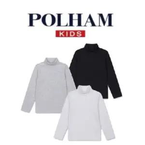 [폴햄키즈](마산점)25년겨울신상!!!공용) 모달 코튼 터틀넥 긴팔티 PKF4TU3010