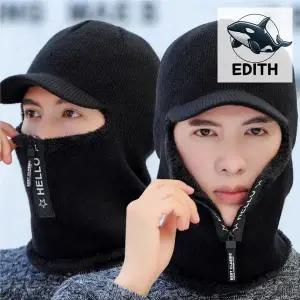 [콩심팥심]겨울 스포츠 마스크 바람막이 모자 등산용