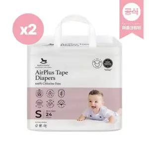 [비니베베][애플크럼비] 오리지널(에어플러스) 테이프형 S 12팩