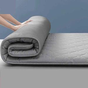 요매트 두꺼운 기숙사 까는 화이트 바닥이불 펜션이불 옐로우